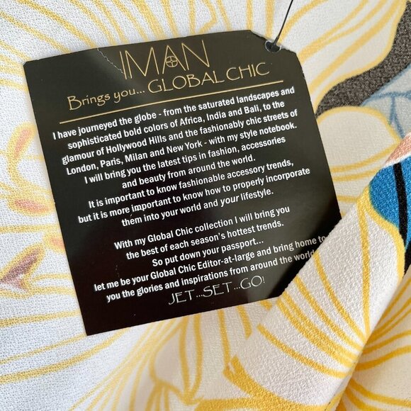 IMAN Global Chic Drapey Knit Topper NWT  Size L Chic and Easy to Wear - Picture 6 of 8